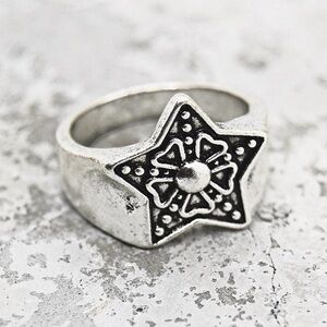 Silver Star Ring